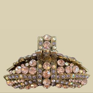Rhinestone hair clip large